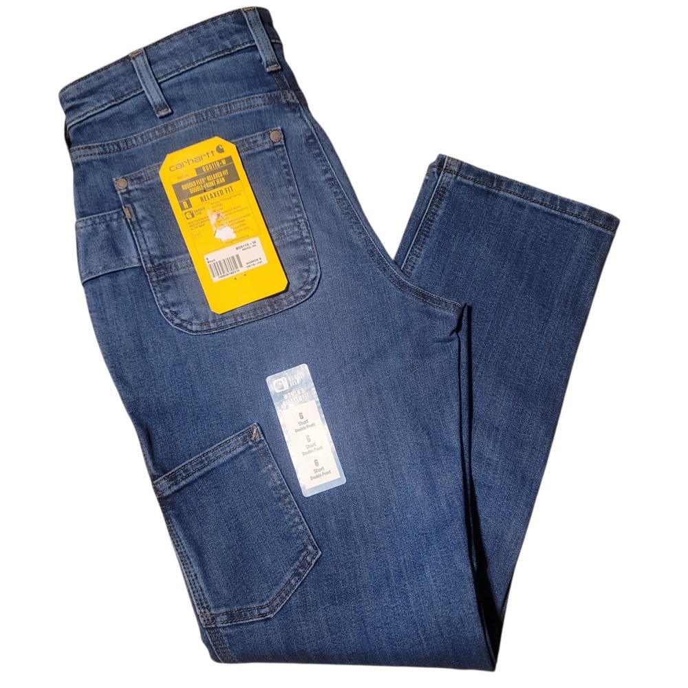 Carhartt Women's Boot Cut Jeans - Blue